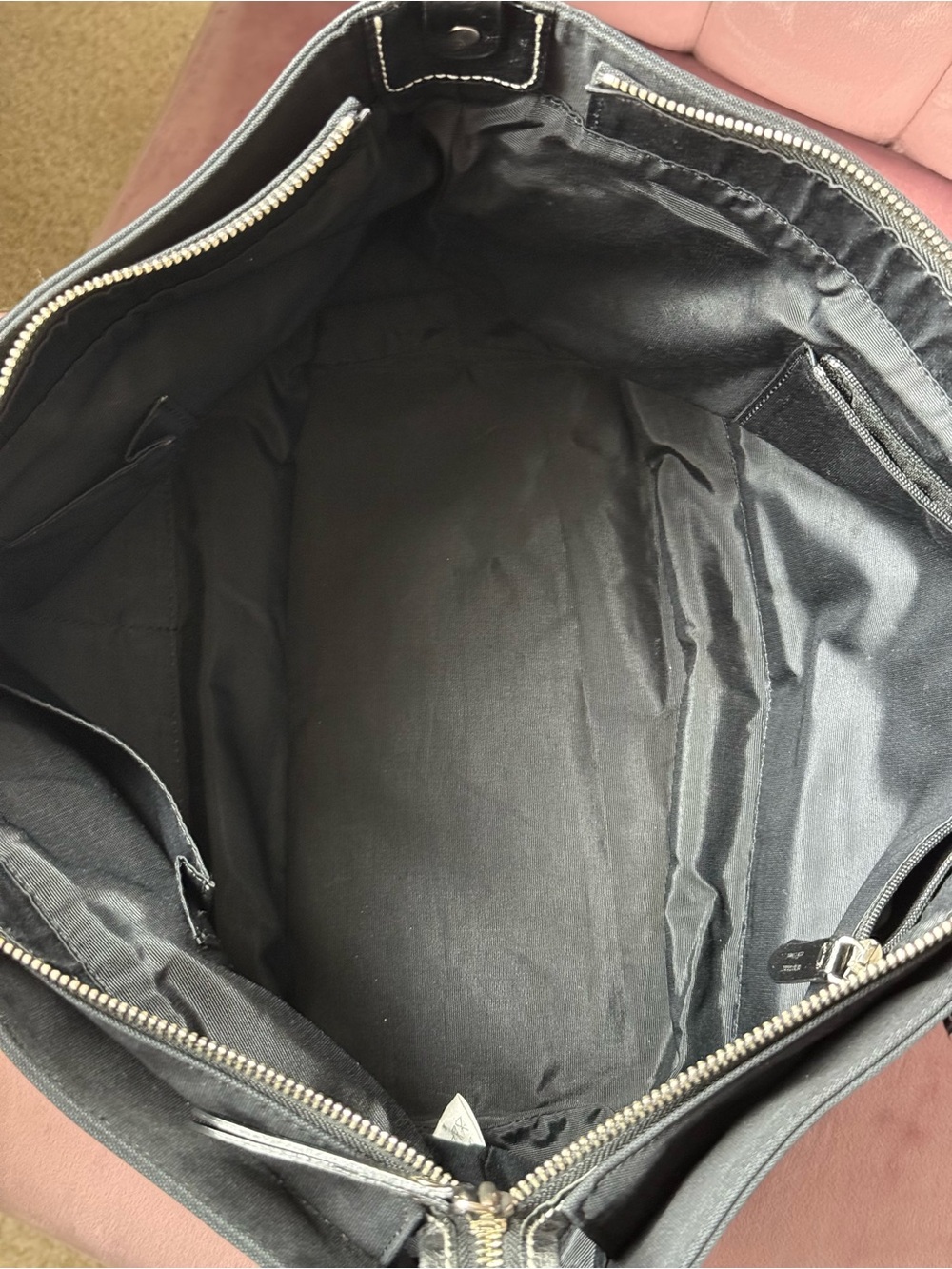 Burberry Blue Label Black Tote Bag - Picture 11 of 15